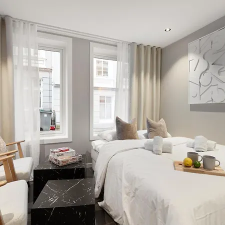 Apartment Renovated Jan 24 - Queen Beds - Behind Bryggen *